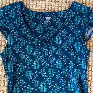 Toad & Co cotton print dress